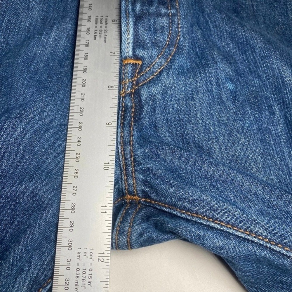 Levi's 501 Jeans Mens Small 29x32 Original Fit Blue Straight Leg Denim NWT - Picture 6 of 10